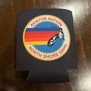 BNWT Aviator Nation Coozie Black